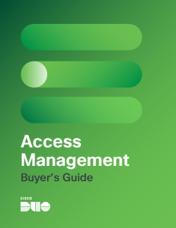 The Access Management Buyer's Guide by Cisco Duo eBook cover