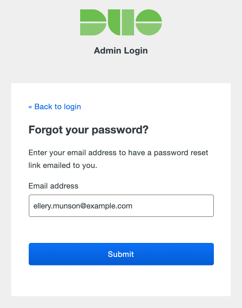 Reset Forgotten Administrator Password
