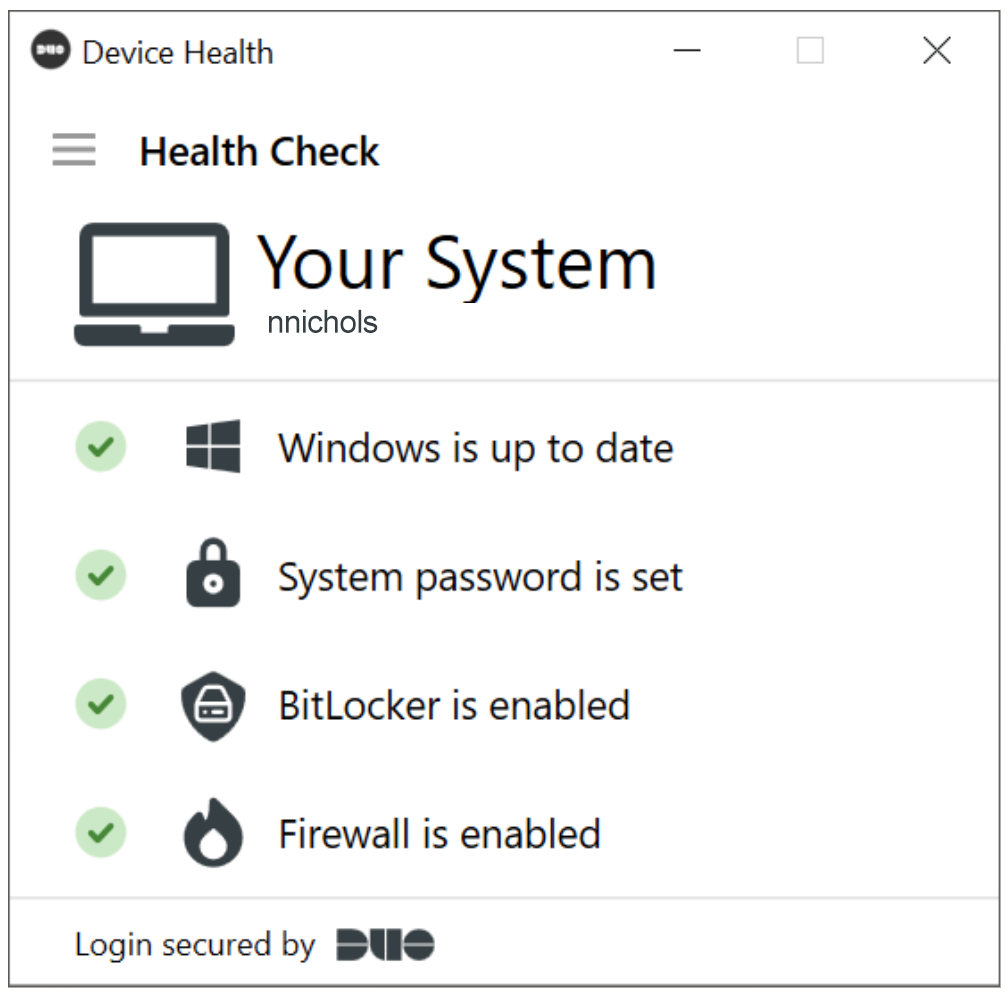 Device Health Check - Windows